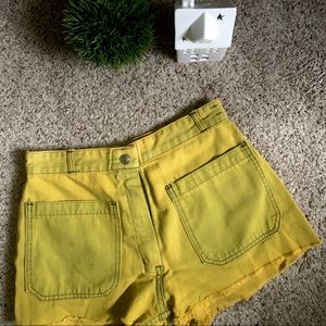 Urban Outfitters Yellow Shorts